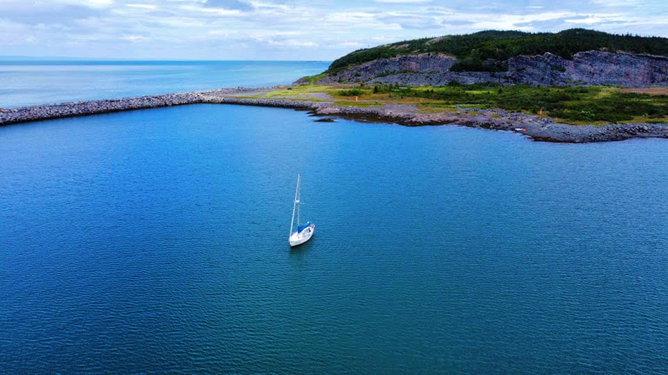 Le voilier Vikingr à Cacouna